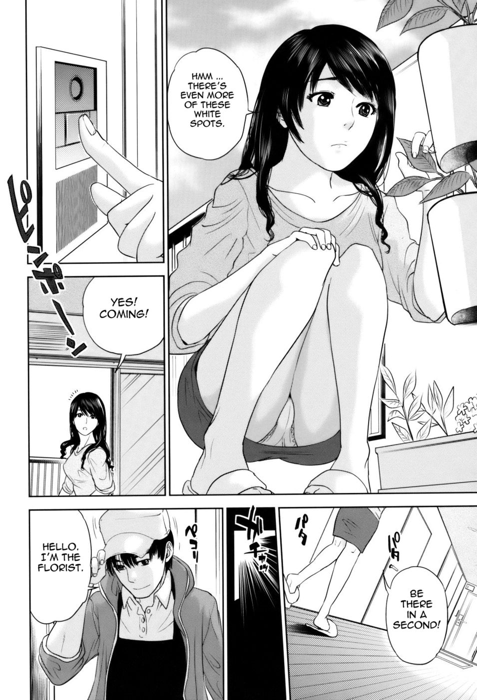 Hentai Manga Comic-It's The Florist,Oku-san!-Read-10